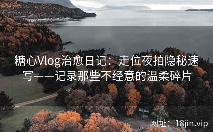 糖心Vlog治愈日记:走位夜拍隐秘速写——记录那些不经意的温柔碎片
