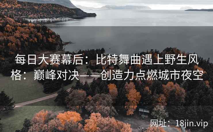每日大赛幕后：比特舞曲遇上野生风格：巅峰对决——创造力点燃城市夜空  第1张