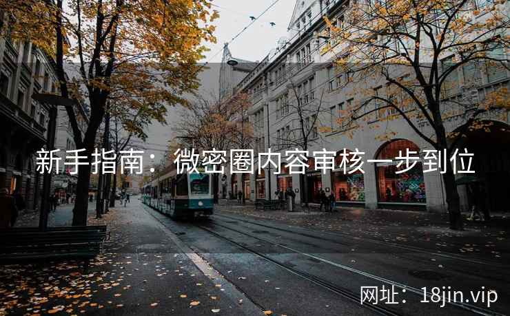 新手指南：微密圈内容审核一步到位  第2张