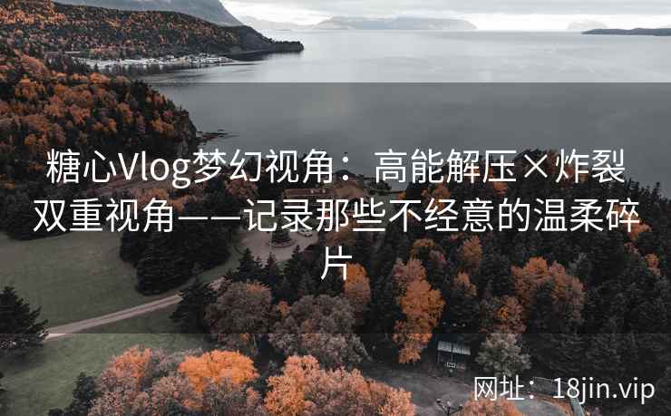 糖心Vlog梦幻视角:高能解压×炸裂双重视角——记录那些不经意的温柔碎片